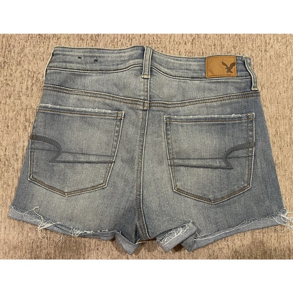 American Eagle Hi Rise Shortie Size 6 - Picture 2 of 5